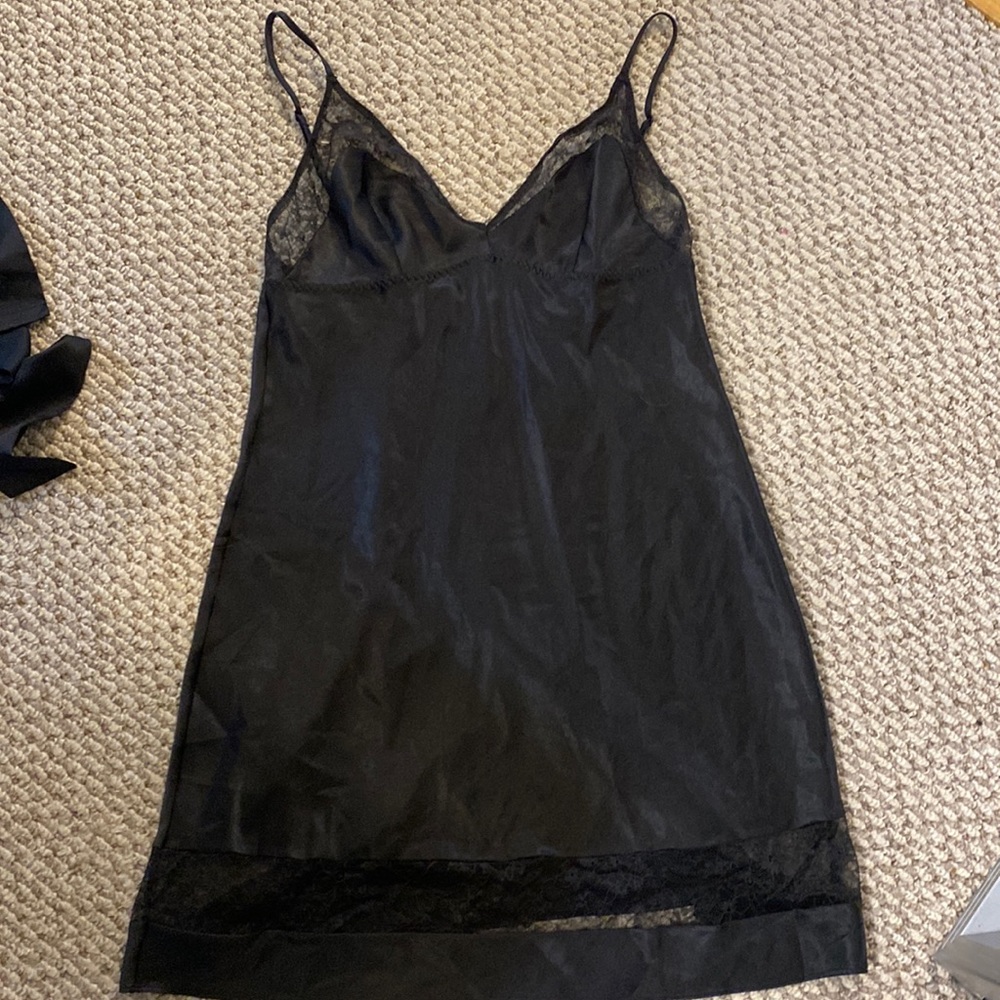 Negligee and robe.